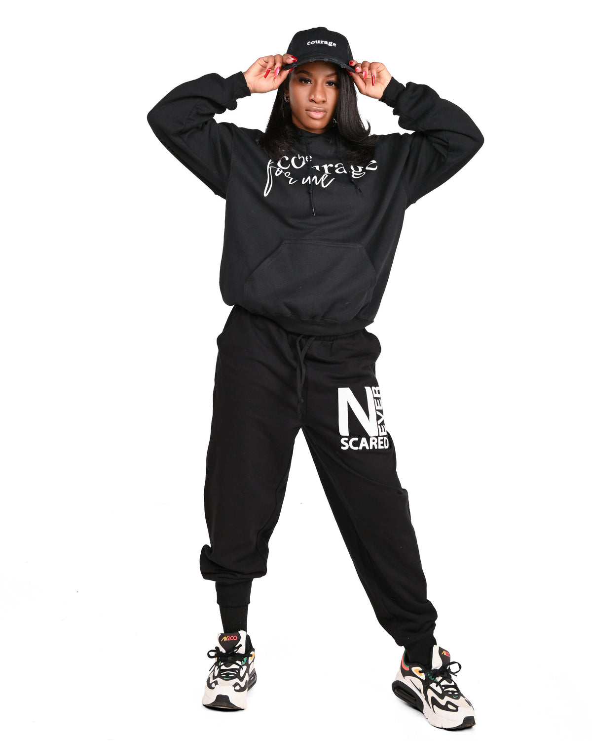 NEVER SCARED Joggers - Women’s